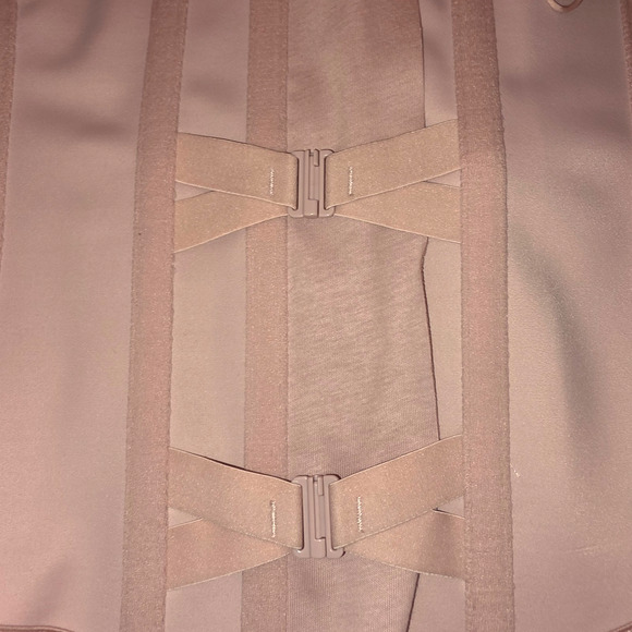 SPANX Womens Shaping Cinching Waist Trainer Sculpture Top Zip Up Corset Size XL - Picture 5 of 7